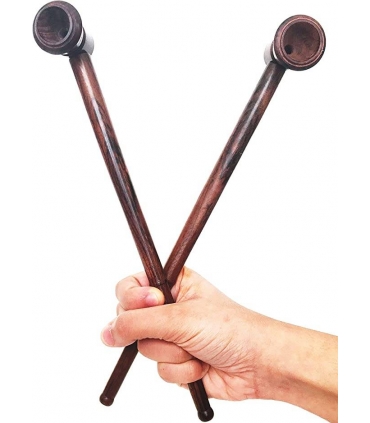 پیپ دست ساز چرچ واردن چوب گلابی مایا اکسپرشنز Maya Expressions Handcrafted Churchwarden Pear Wood