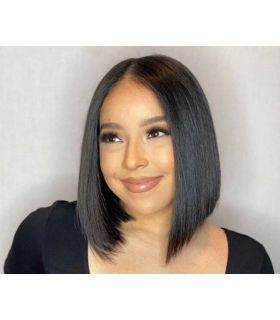 کلاه گیس (پوستیژ) زنانه گریس پلاس باب موی طبیعی انسان GRACE PLUS Short Human Hair for Women
