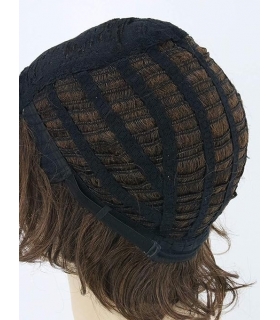 کلاه گیس (پوستیژ) مردانه کوتاه لایه لایه قهوه ای Mens Wigs Brown