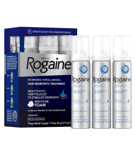 فوم رشد مجدد مو و ضد ریزش مو مردانه روگین Men's Rogaine Foam