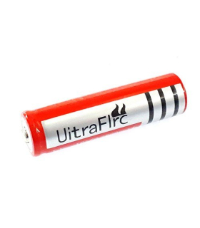 باتری لیتیوم آیون اولترافایر شارژی 3.7 ولت 5800 میلی آمپر Ultra Fire 18650