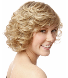 کلاه گیس (پوستیژ) زنانه کوتاه فشن مجعد و فر چتری دار Curly Wig