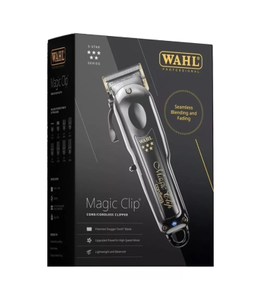 ماشین اصلاح حجم زن وال مجیک کلیپ بلک بی سیم باتیغه طلایی Wahl Magic Clip 3026432