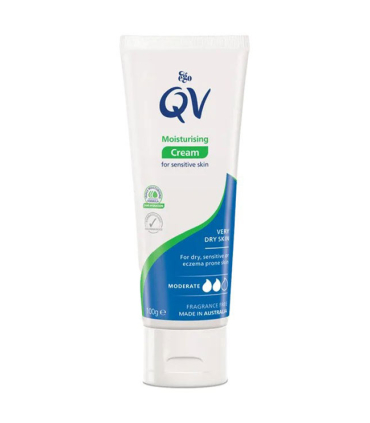 کرم مرطوب کننده تیوپی کیو وی برای پوست های خیلی خشک و حساس QV