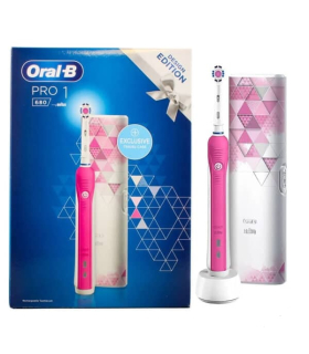 مسواک برقی اورال بی مدل پرو 1 Oral-B 680 PINK EDITION
