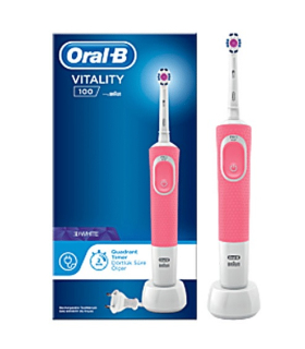مسواک برقی اورال بی ویتالیتی مدل Oral-B 100 3d white