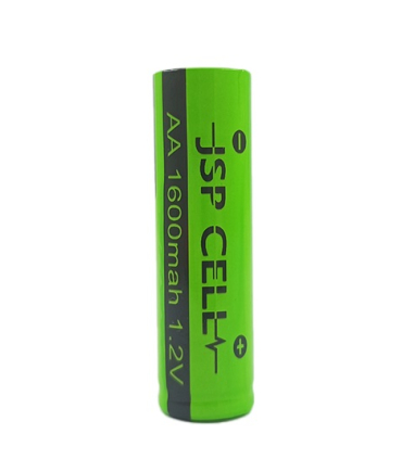 باتری قلمی جی اس پی سل سرتخت شارژی 1.2 ولت 1600 میلی آمپر jspcell