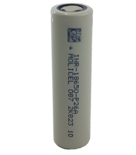 باتری مولیسل 18650لیتیوم آیون 2600 میلی Molicel