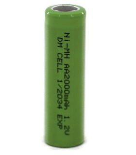 باتری قلمی دی ام سل سرتخت شارژی 1.2 ولت 2000 میلی آمپر DM CELL