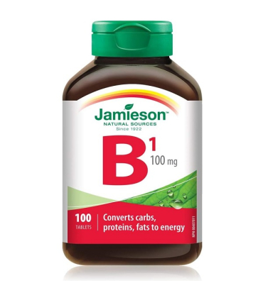 کپسول و قرص ویتامین ب 1 جمیسون Jamieson Vitamin B1