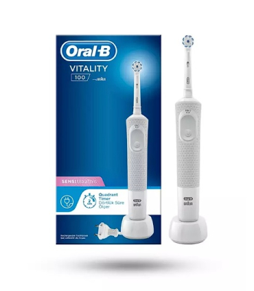 مسواک برقی اورال بی با موتور براون برای دندان های حساس Oral-B Sensi Ultrathin Vitality 100D Powered