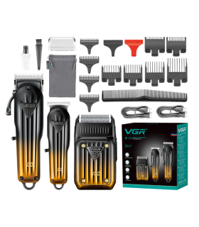 ست ماشین اصلاح خط زن و حجم زن و شیور وی جی ار VGR V-644