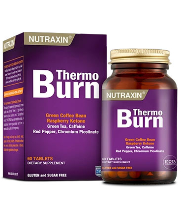 قرص ترمو برن نوتراکسین چربی سوز ترموژنیک و کاهش اشتها Nutraxin