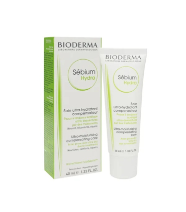کرم مرطوب کننده و آبرسان بایودرما سبیوم هیدرا اصل bioderma