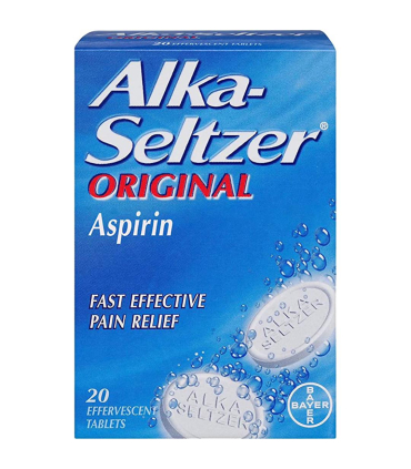 قرص جوشان آسپرین آلکا سلتزر مسکن و ضد درد Alka Seltzer Original Aspiri