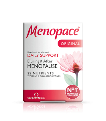 قرص منوپیس ویتابیوتیکس اورجینال مخصوص بانوان گل مغربی Vitabiotics Menopace Original