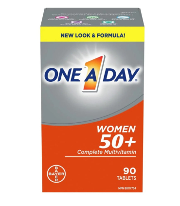 قرص مولتی ویتامین وان دی مخصوص بانوان بالای 50 سال One A Day