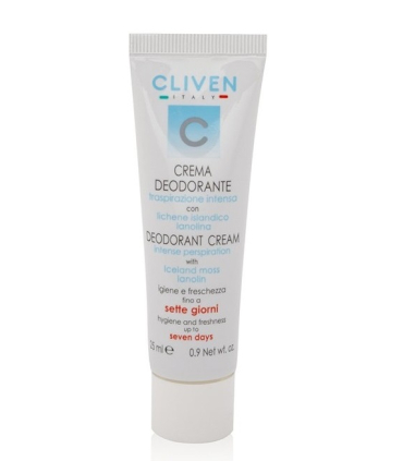 کرم دئودورانت 7 روزه کلیون برای تعریق شدید اصل ایتالیا cliven