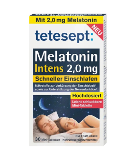 قرص ملاتونین اینتنس تتسپت اصل آلمان tetesept Melatonine Intense