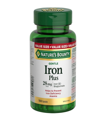 قرص آهن پلاس ملایم نیچرز بونتی NATURE'S BOUNTY