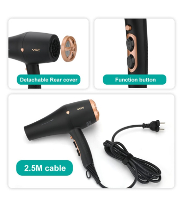 سشوار وی جی ار 2600 وات VGR V-462