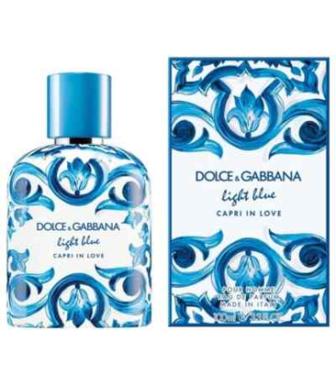 عطر و ادکلن دولچه گابانا لایت بلو کاپری این لاو ادوپرفیوم مردانه Dolce&Gabbana Light Blue Capri In Love