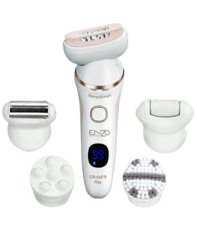 اپیلاتور شیور فیس براش و سنگ پا انزو پروفیشینال Enzo Professional EN-0106