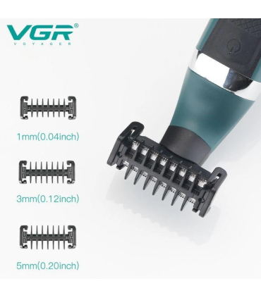 ماشین اصلاح صورت و بدن (بادی گرومر) وی جی ار دو کاره vgr V-393