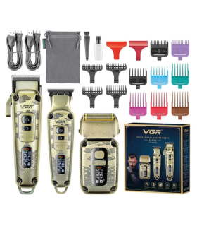 ست ماشین اصلاح حجم زن/ خط زن/ شیور وی جی ار VGR V-642