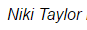 نیکی تیلور (Niki Taylor)